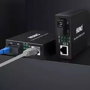 Bộ chuyển đổi Gigabit Fiber Media Converter HUNO HN-210CS