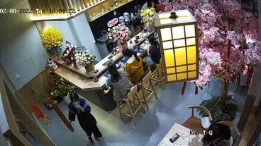 Thi công hệ thống mạng - camera tại Sushi Hikari - Quy Nhơn